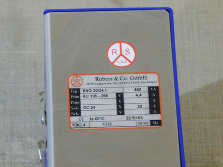  Robers & Co  SNG 20/24.1 SNG20241  Netzteil  used