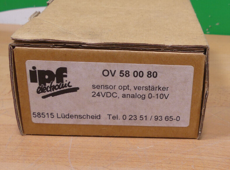 IPF ELECTRONIC OV 58 00 80   OV580080