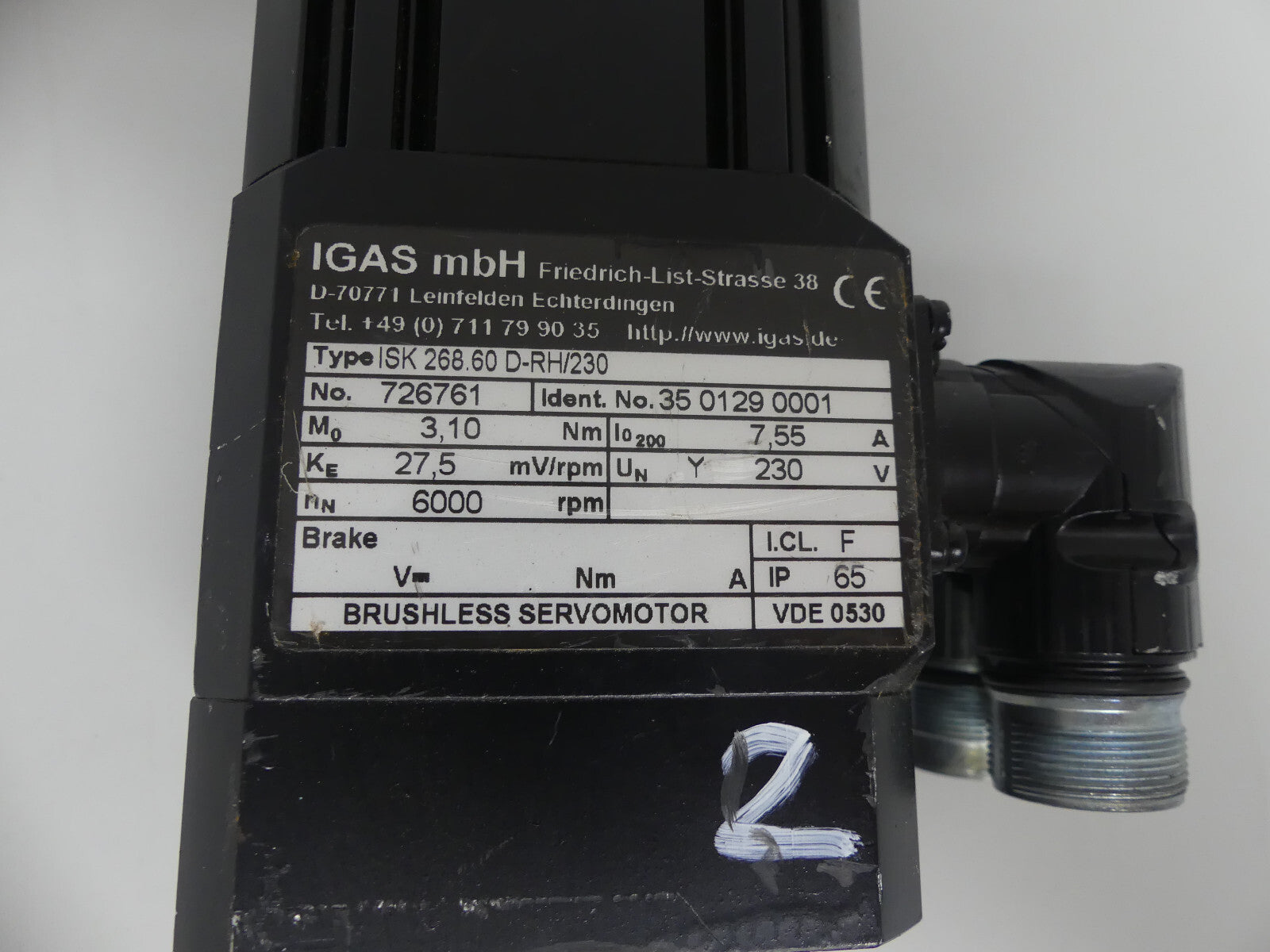 IGAS ISK 268.60 D-RH/230