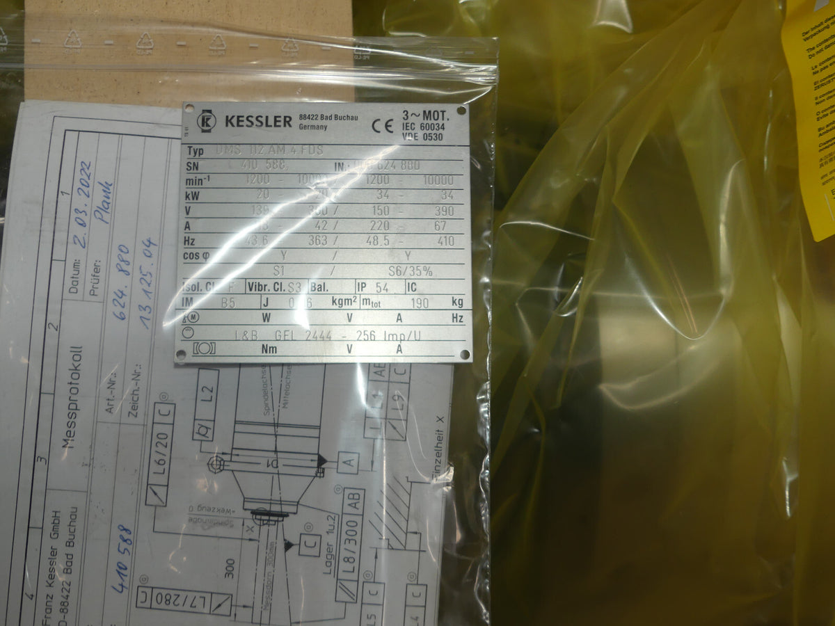 kessler spindle DMS 112.AM.4.FDS DMS112.AM.4.FDS  spindelmotor