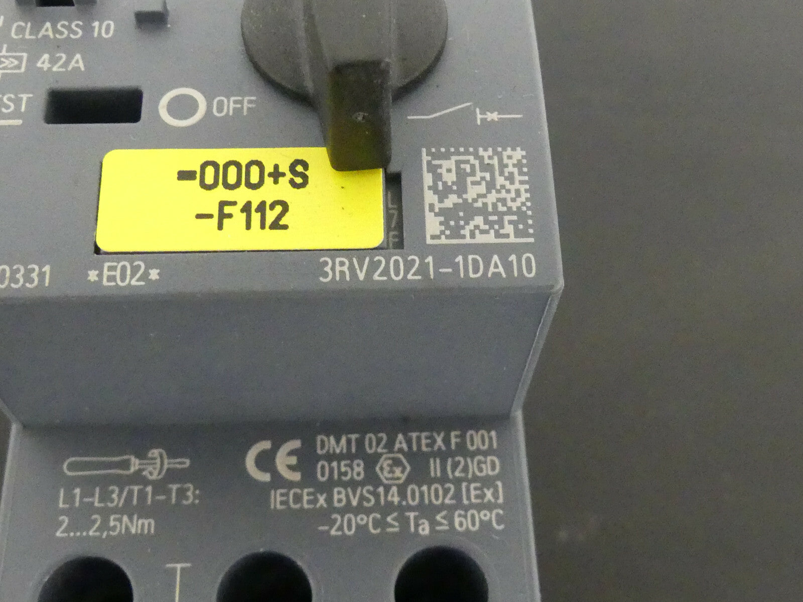 Siemens 3RV2021-1DA10