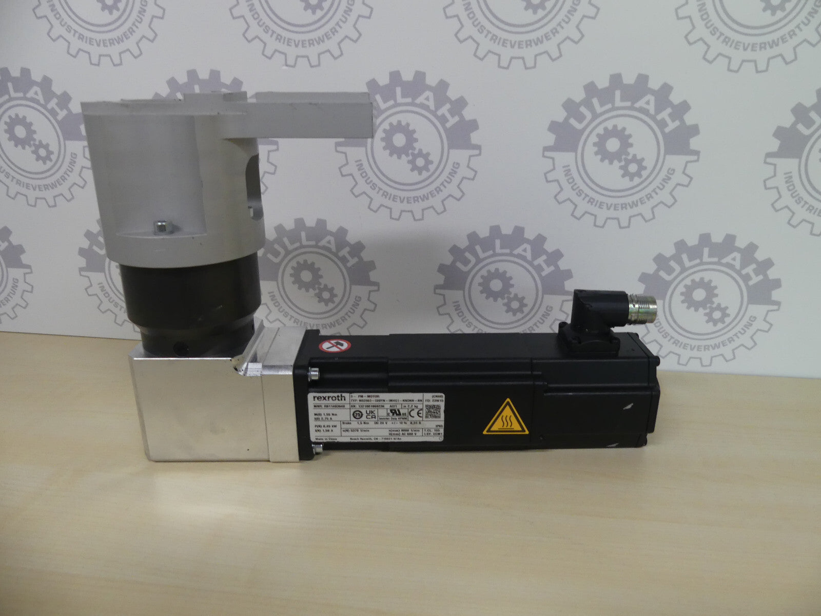 REXROTH MS2S03-COBYN-IMHG1-NNDNN-NN + NEUGART GETRIEBE WPLPE070-005-SSSA3AC-Y9