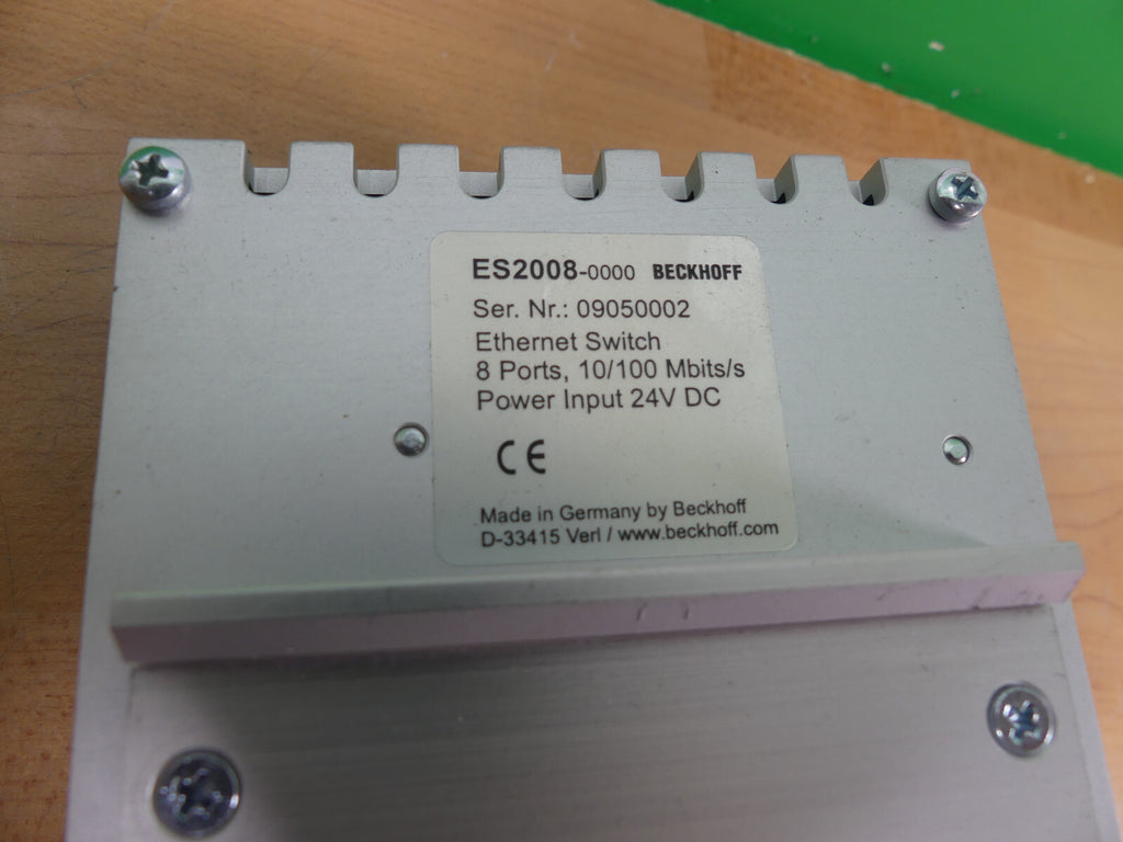 Beckhoff Ethernet Switch ES2008-0000 used