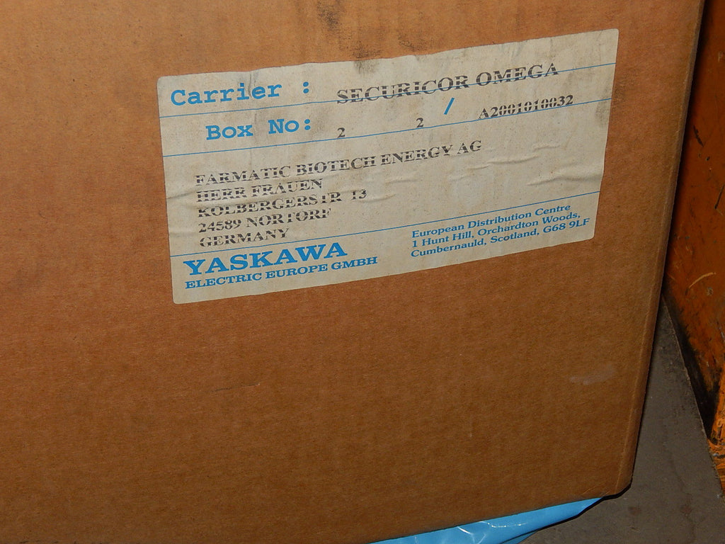  Yaskawa Frequenzumrichter CIMR-P5C4075 Varispeed  616P5  140KVA  Neuwertig 