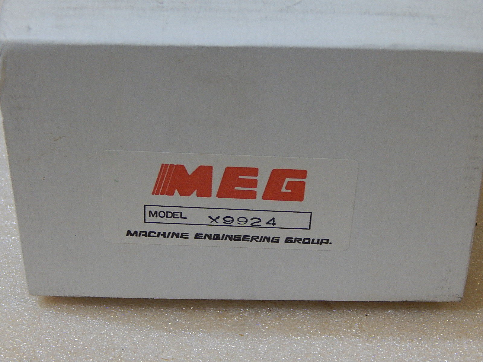 MEG  MEPAC  X9924  Machine Engineering New