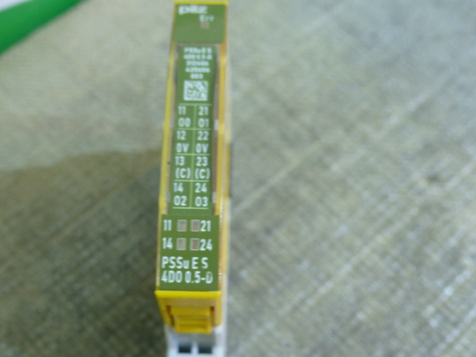  PILZ PSSu E S 4D0 0.5-D Elektronikmodul 