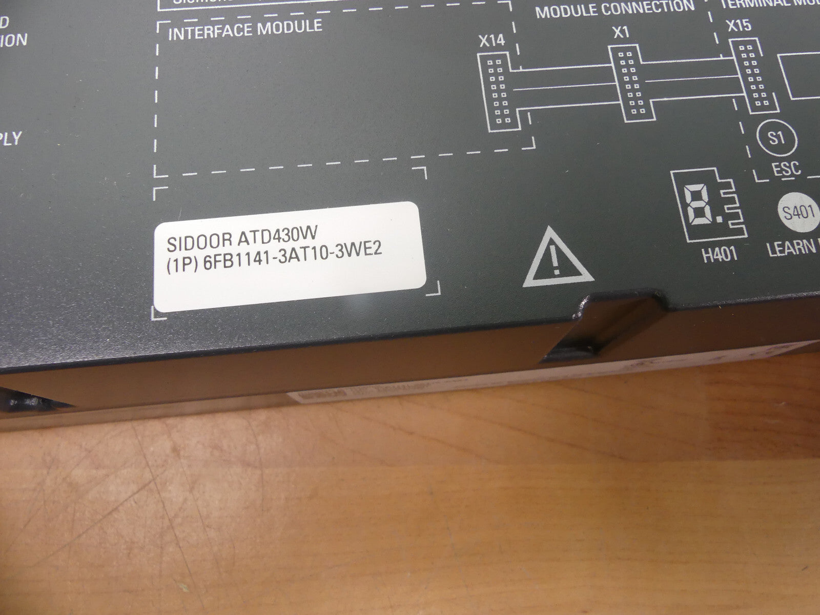 Siemens Dig.Industr. SIDOOR ATD430W 6FB1141-3AT10-3WE2    6FB11413AT103WE2