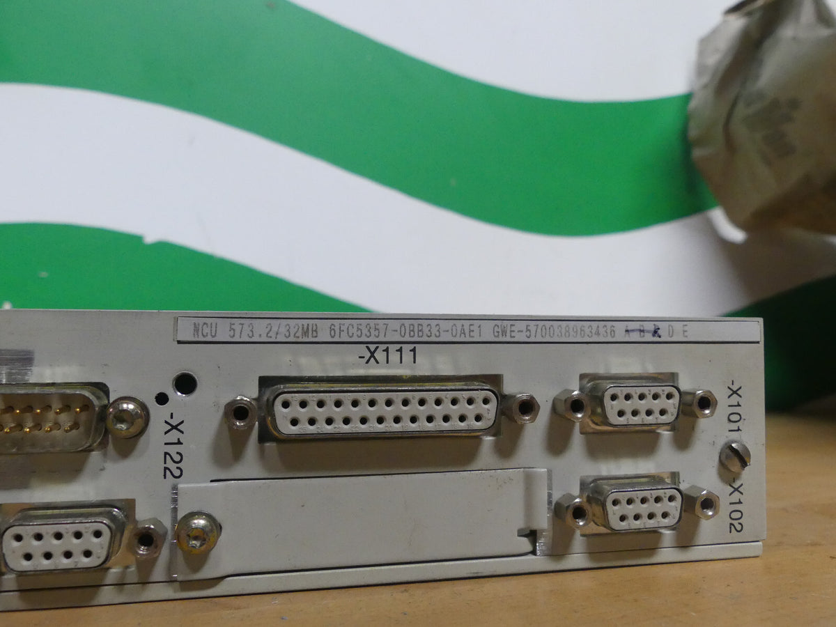 Siemens Sinumerik NCU 573.2 - 840D   6FC5 357-0BB33-0AE1   6FC5357-0BB33-0AE1