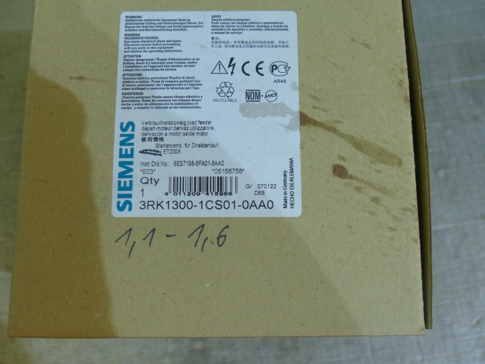 Siemens 3RK1300-1CS01-0AA0 s. Bilder 