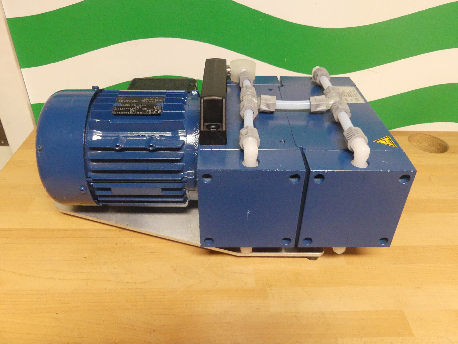 ILMVAC Membranpumpe 4000392-05  Ser.No.MP 1201 Ep-Multitest used s.Bilder