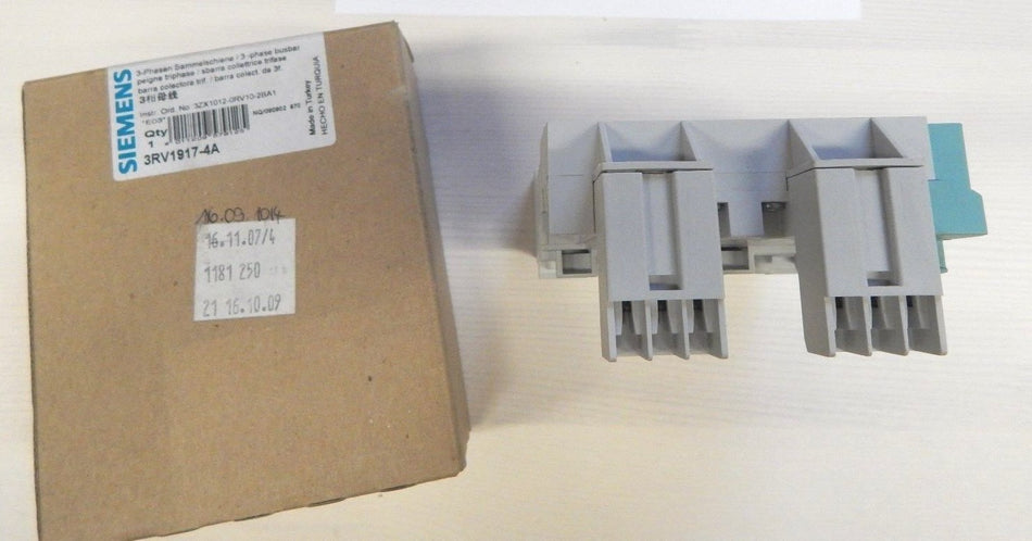 Siemens 3-Phasen Sammelschiene 6RV1917-4A Neu