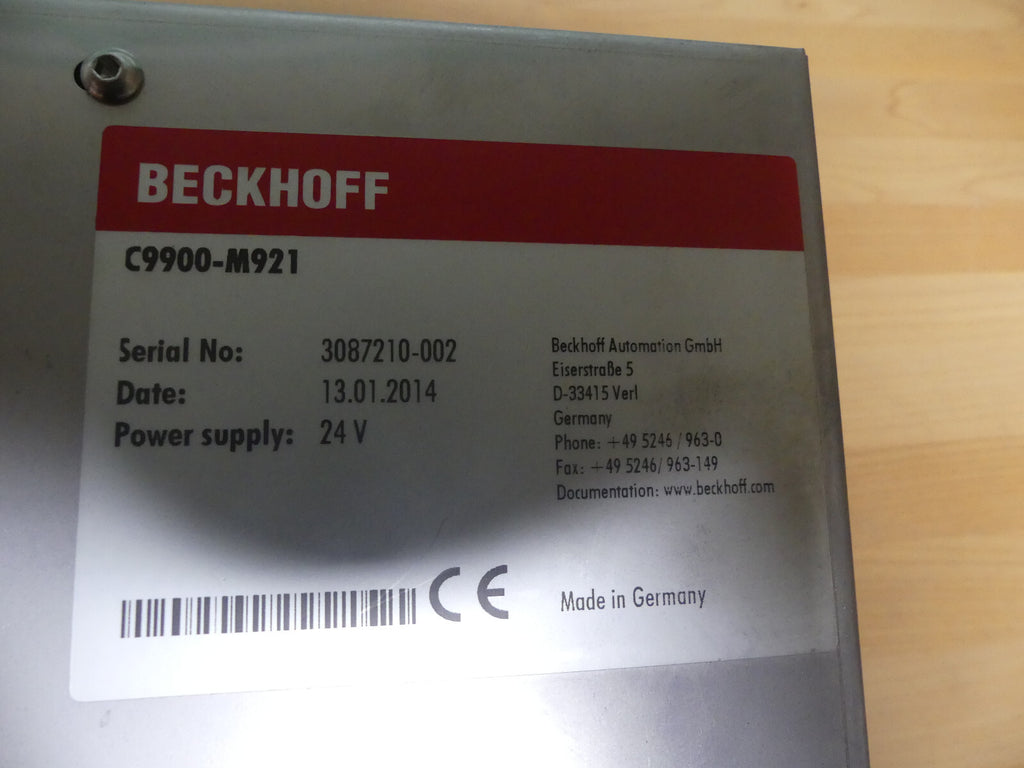beckhoff C9900-M921 Neuewertig s.Bilder