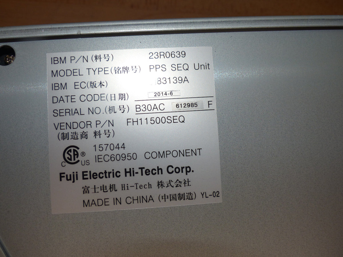 IBM 23R0639 Power Supply