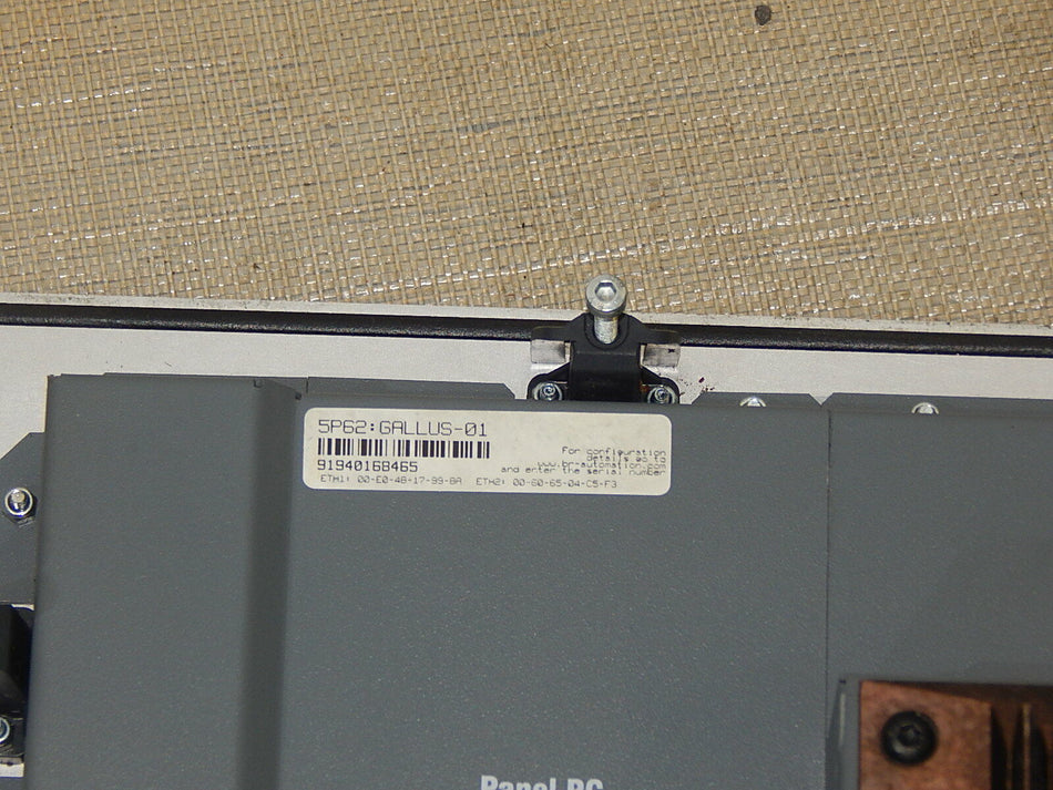  B&R Bernecker & Rainer - Touch Panel  5PC720.1505-K06 // PC 5P62 Rev.E0 s.Bild