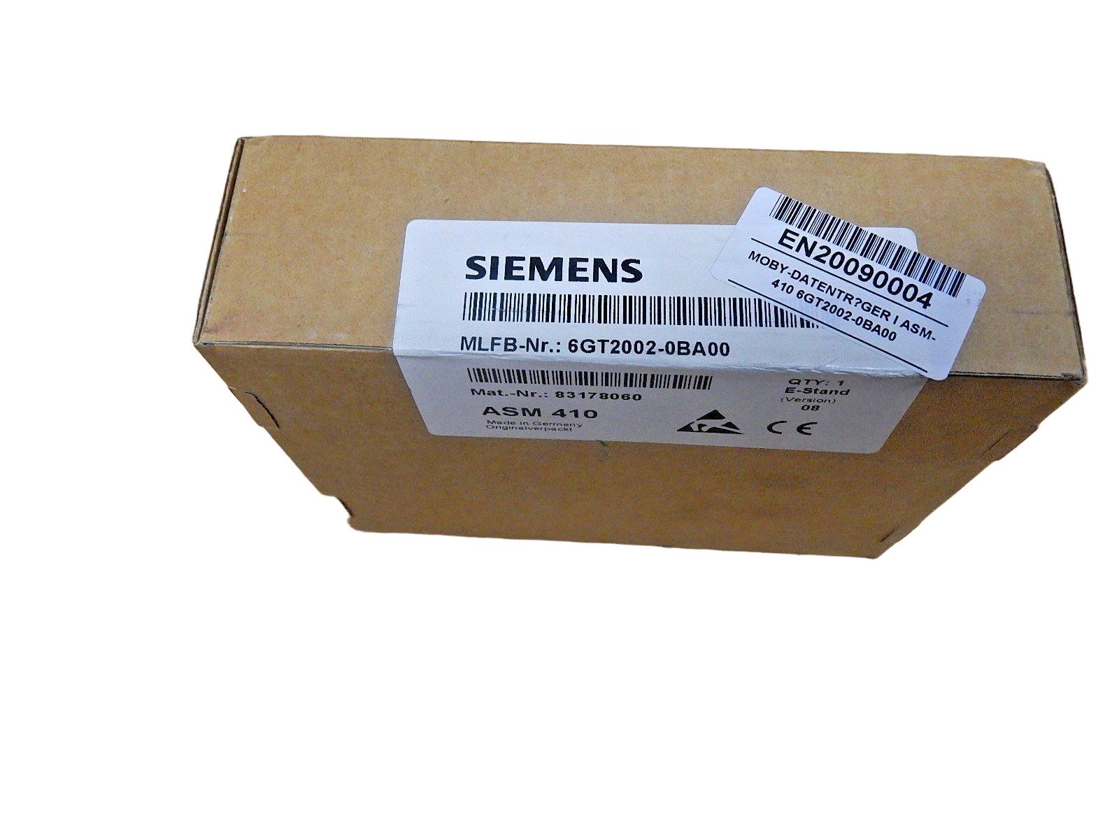 Siemens 6GT2002-0BA00 ASM410 New