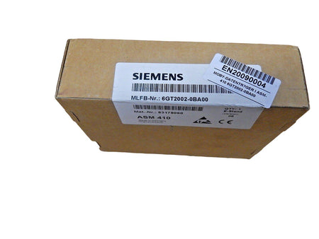 Siemens 6GT2002-0BA00 ASM410 New