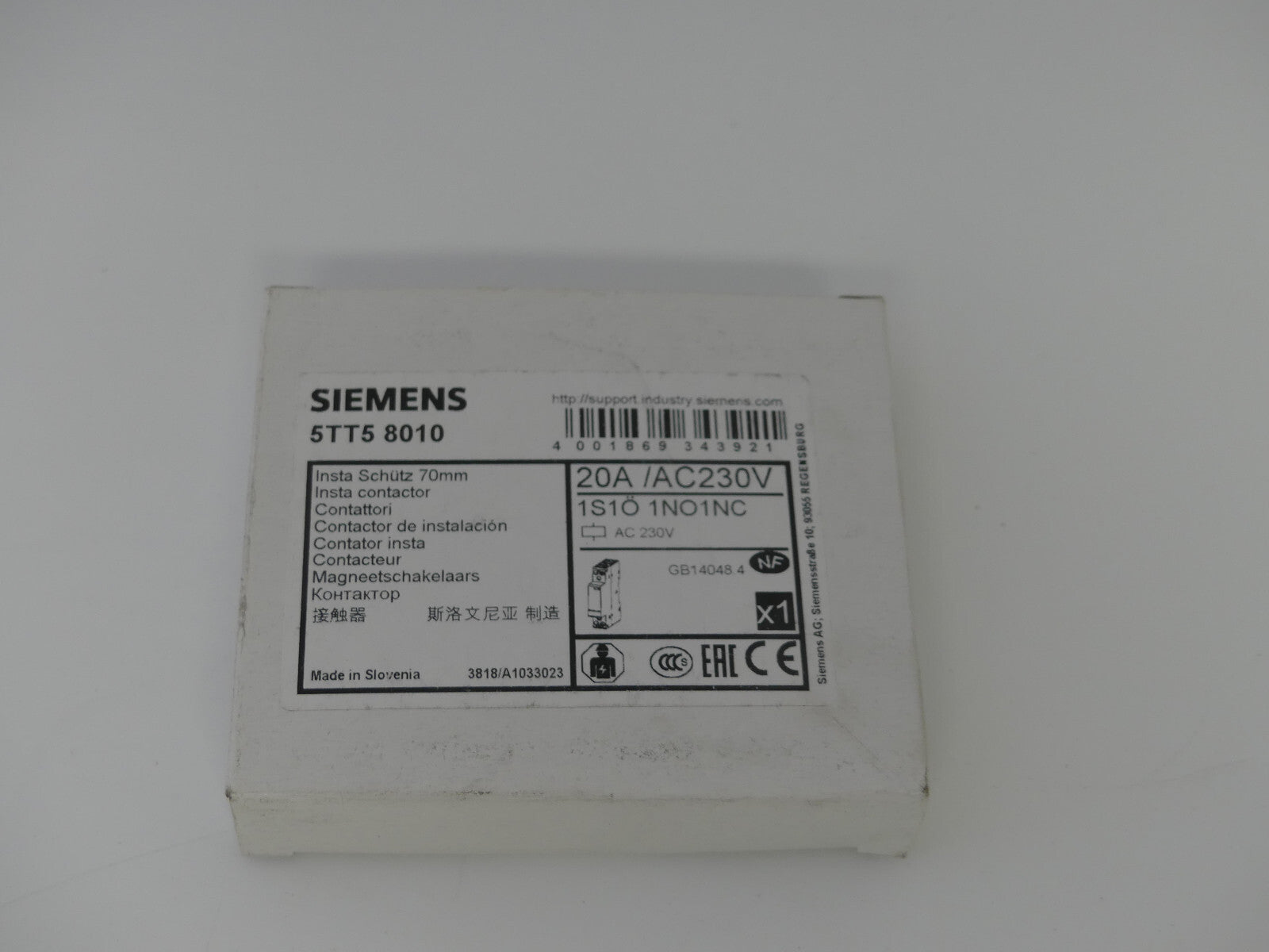 SIEMENS 5TT58010