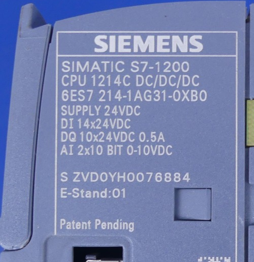 Siemens Simatic S7-1200 1214C CPU (6ES7214-1AG31-0XB0)