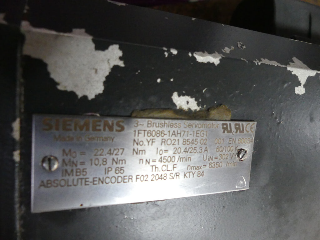 Siemens 1FT6086-1AH71-1EG1