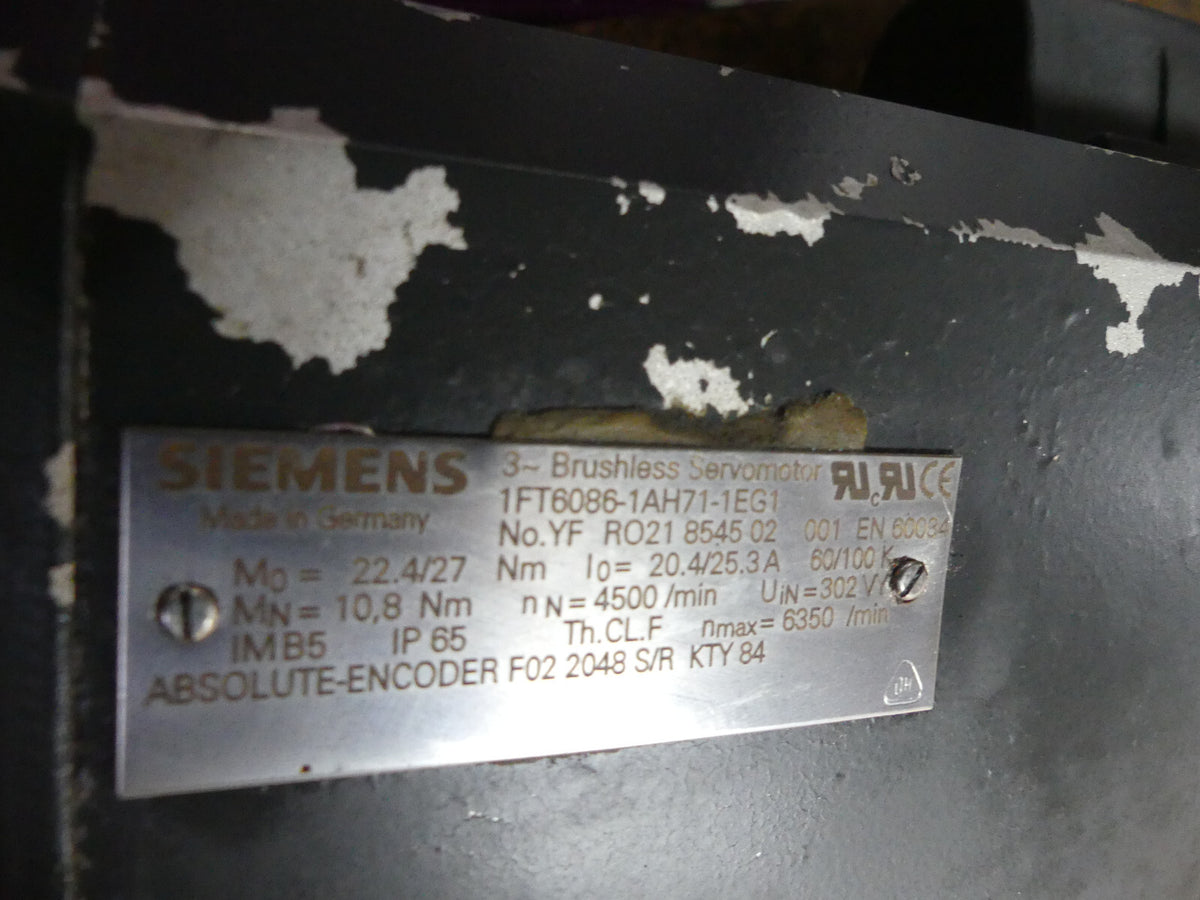 Siemens 1FT6086-1AH71-1EG1