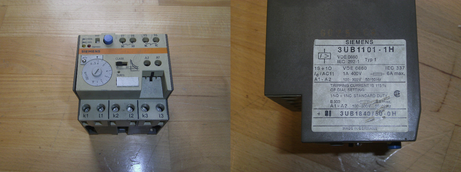 Siemens 3UB1101-1H+3UB18040/50-0H