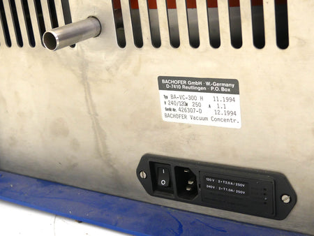 Bachofer BA-VC-300H Vacuum Concentrator