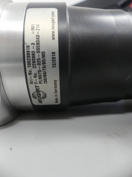 Neugart PLN070-025-SSSB3AD-Z14/30/60/75/B5/M5