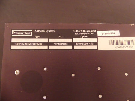 KOLLMORGEN Seidel 65WKS-M310/12 / 65WKSM31012PB