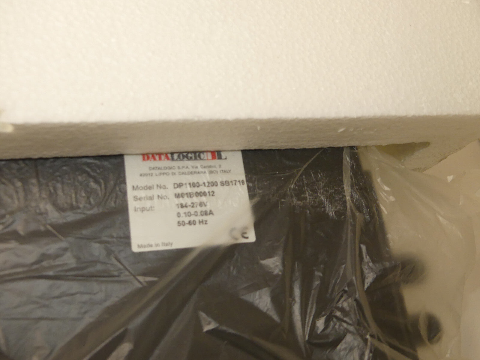 DATA LOGIC DP1100-1200 SB1719 Serial No. M01B00012