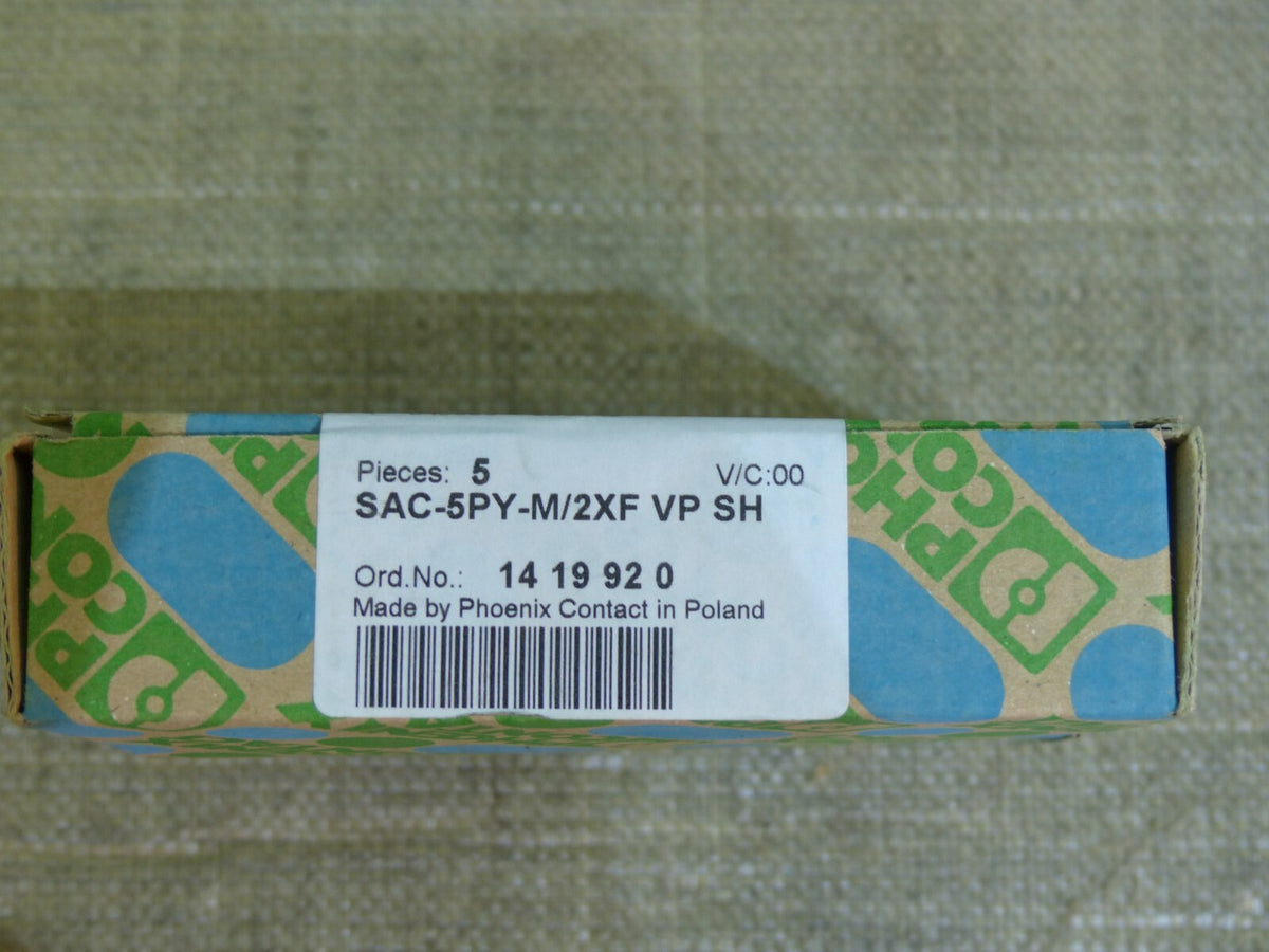 Phoenix Contact SAC-5PY-M/2XF VP SH