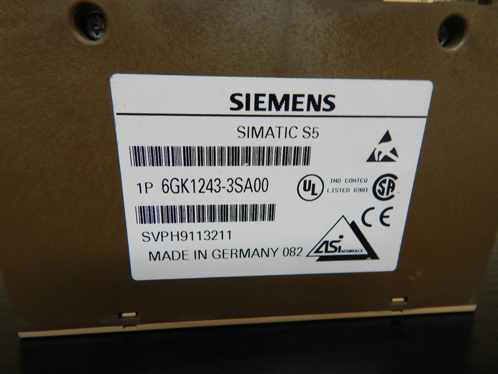 Siemens Simatic S5 6ES5 6GK 1243-3SA00