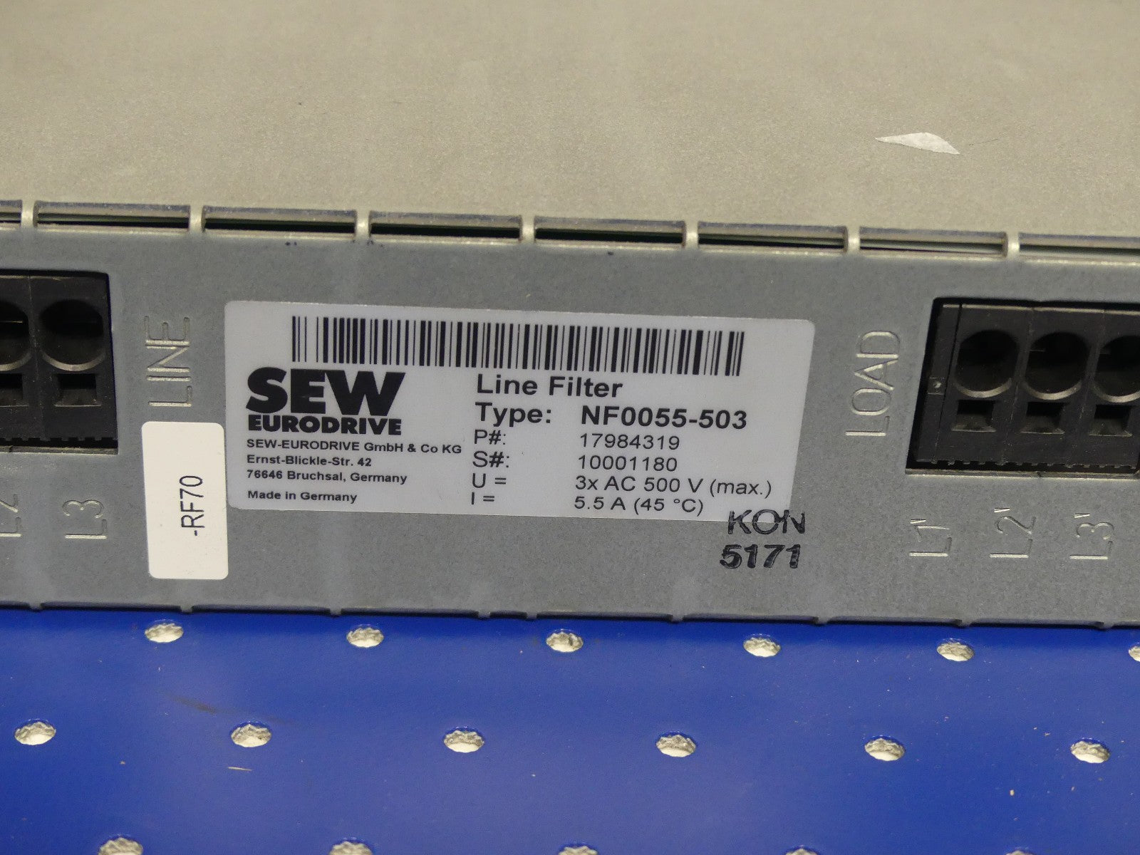 SEW LINE FILTER NF0055-503