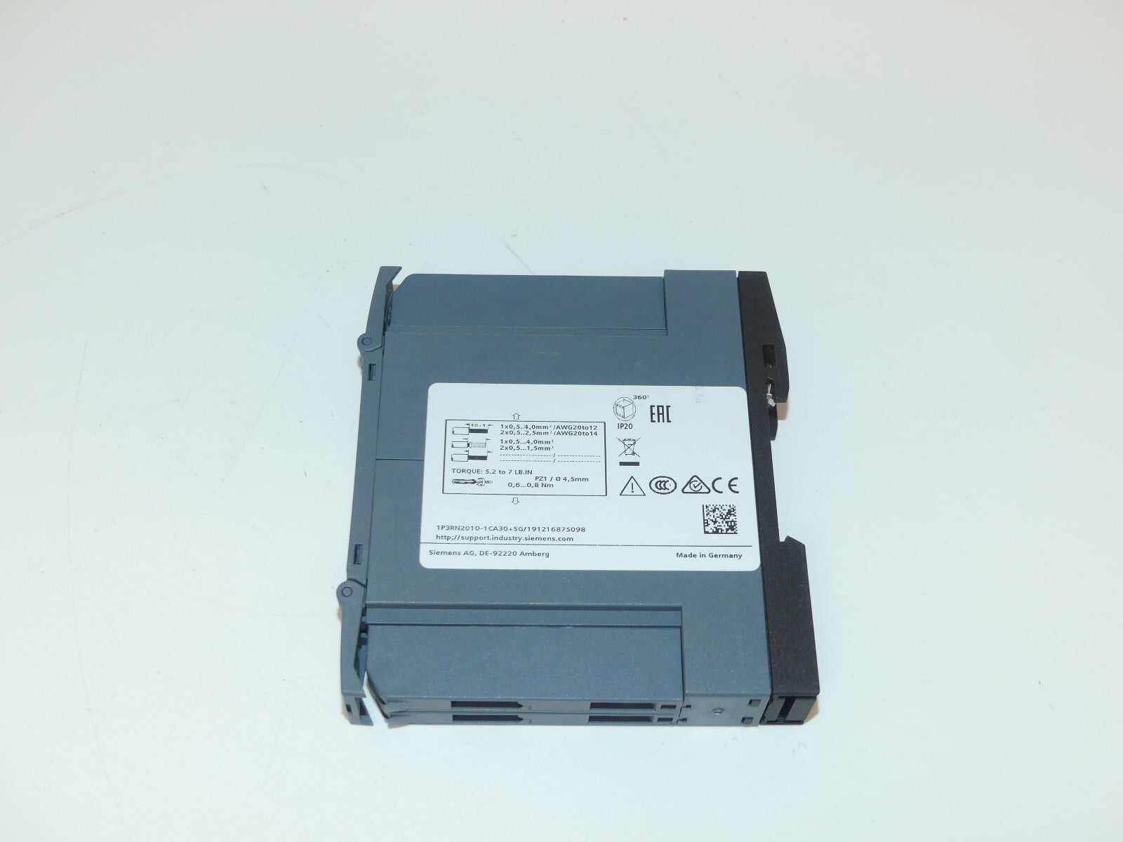 Siemens 3RN2010-1CA30 Motorschutzrelais