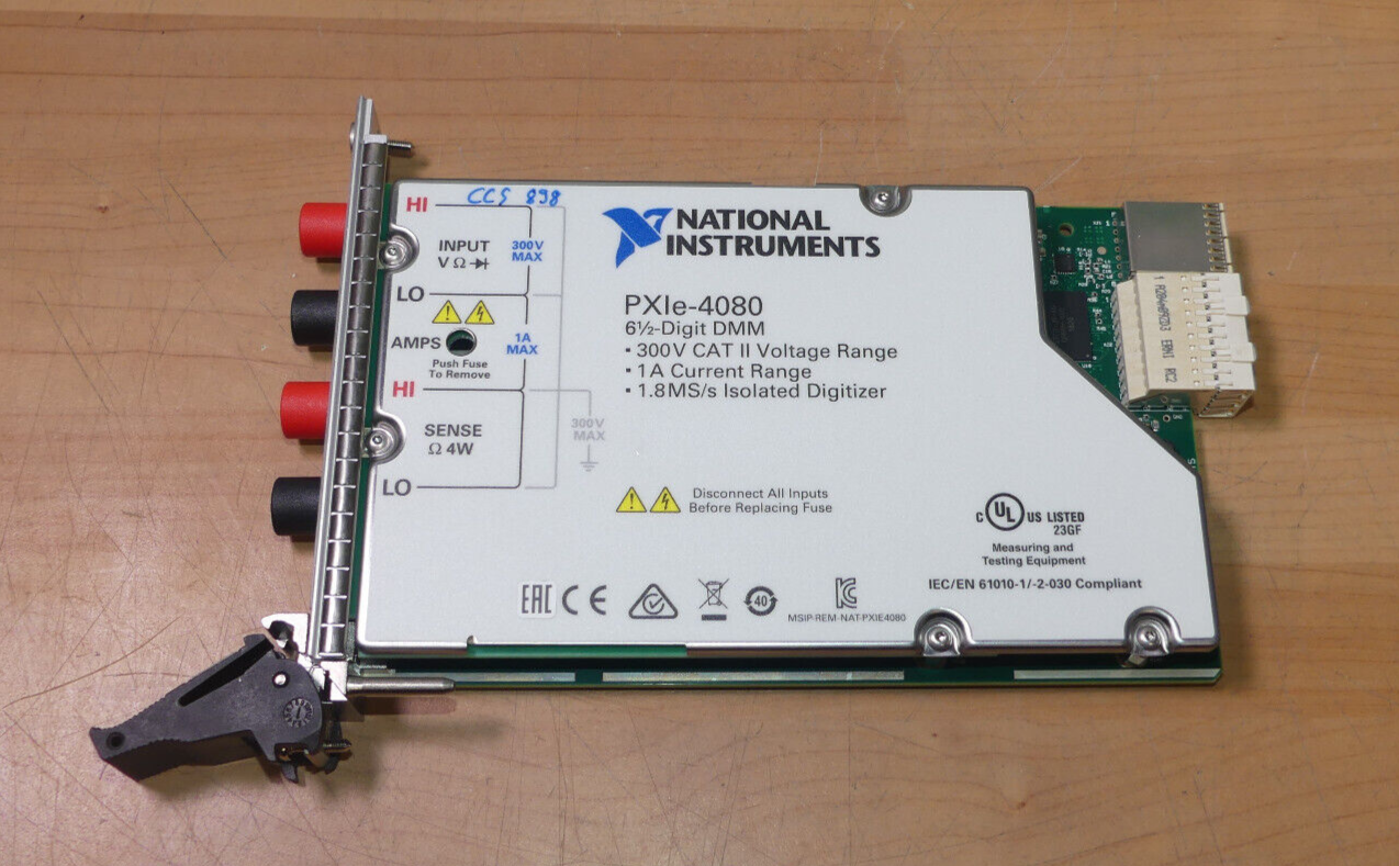 National Instruments Ni PXIe-4080 6 1/2-Digit DMM