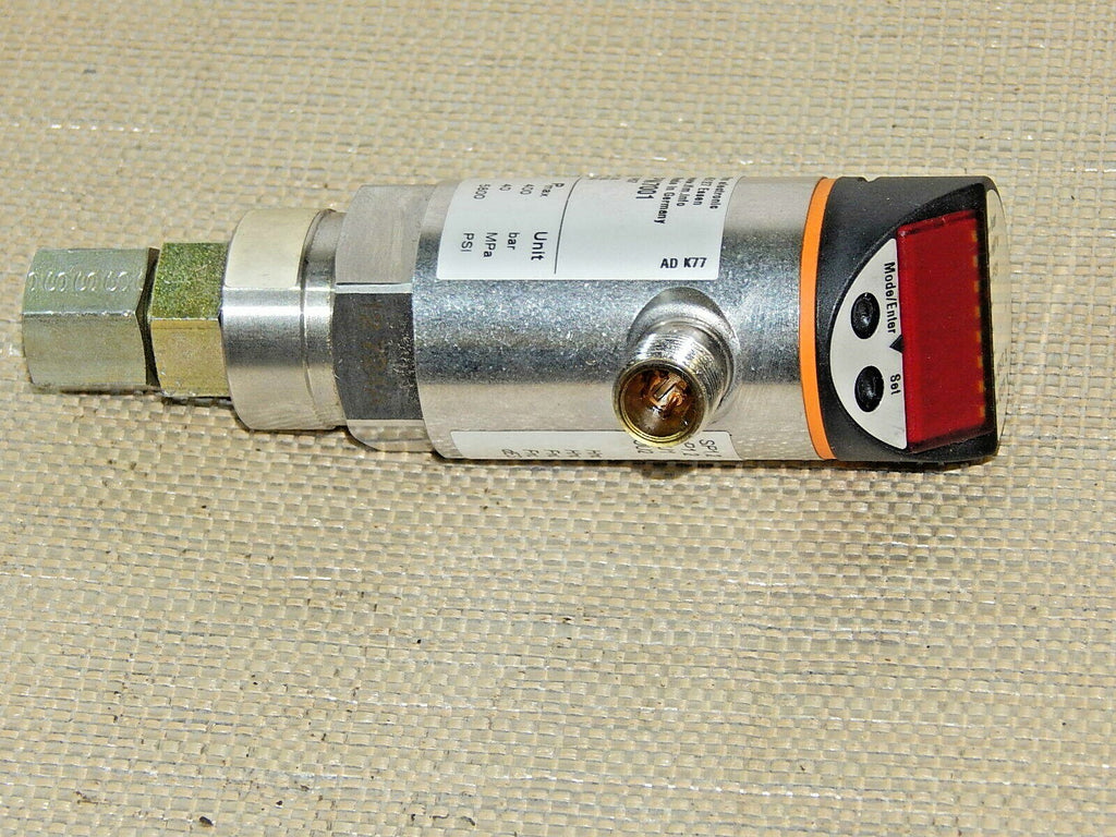 IFM electronic Drucksensor PN7001, Druckbereich 0.... 400 bar Used