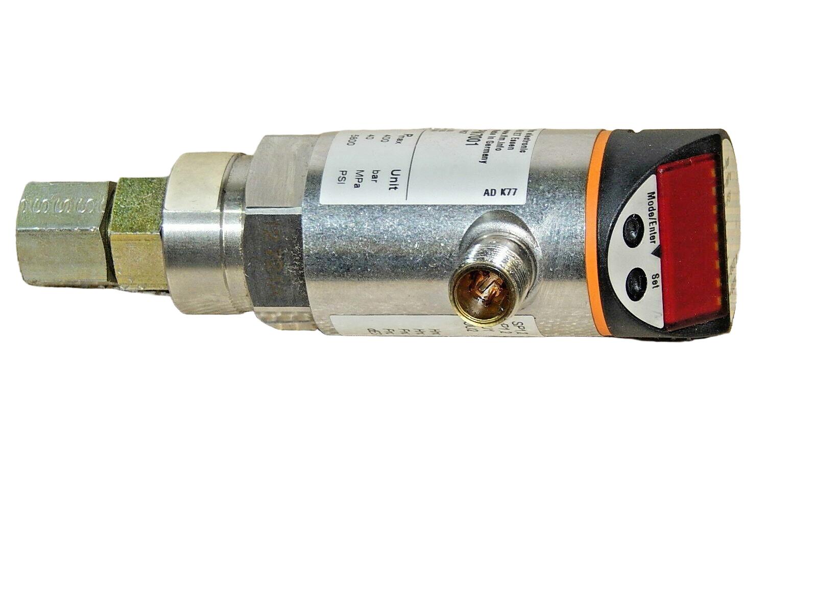 IFM electronic Drucksensor PN7001, Druckbereich 0.... 400 bar Used