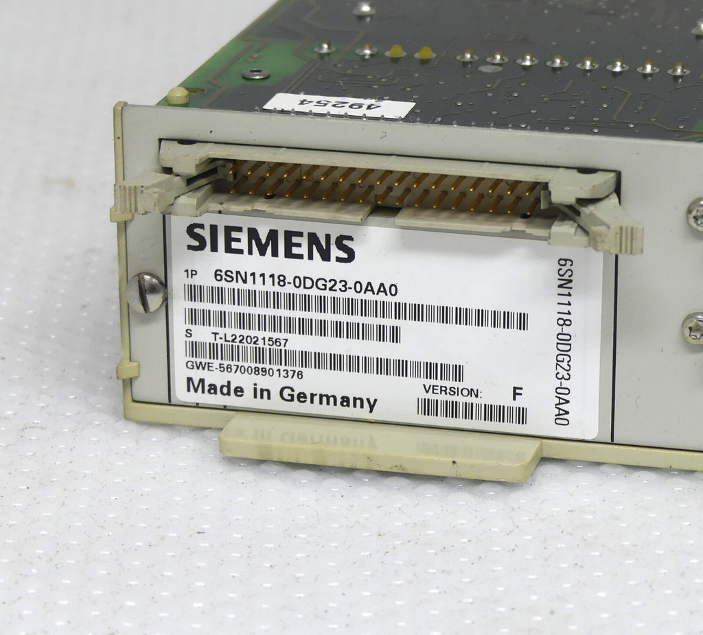 Siemens 6SN1118-0DG23-0AA0 version F