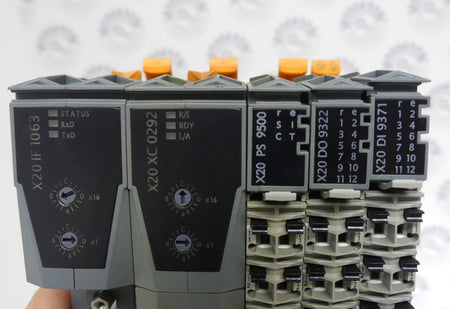 B&R X20IF 1063 + X20XC0292 +X20PS9500 +X20DO9322 + X20DI9371