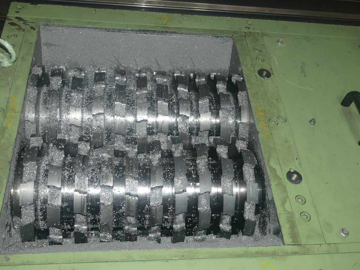 Knoll ZVD 400/J-G10 Zwei Wellen   Rotormesser  Spänebrecher Baujahr 2009