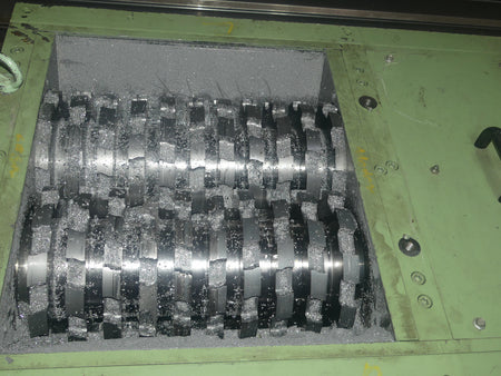 Knoll ZVD 400/J-G10 Zwei Wellen   Rotormesser  Spänebrecher Baujahr 2009
