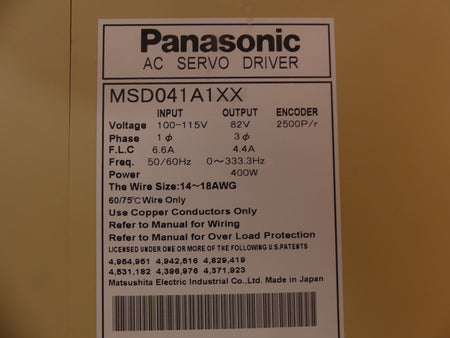 Panasonic MSD041A1XX