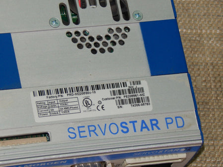  Kollmorgen ServoStar  PE205561-MZ // PRD-MZ205S0z-10 Rev:J used
