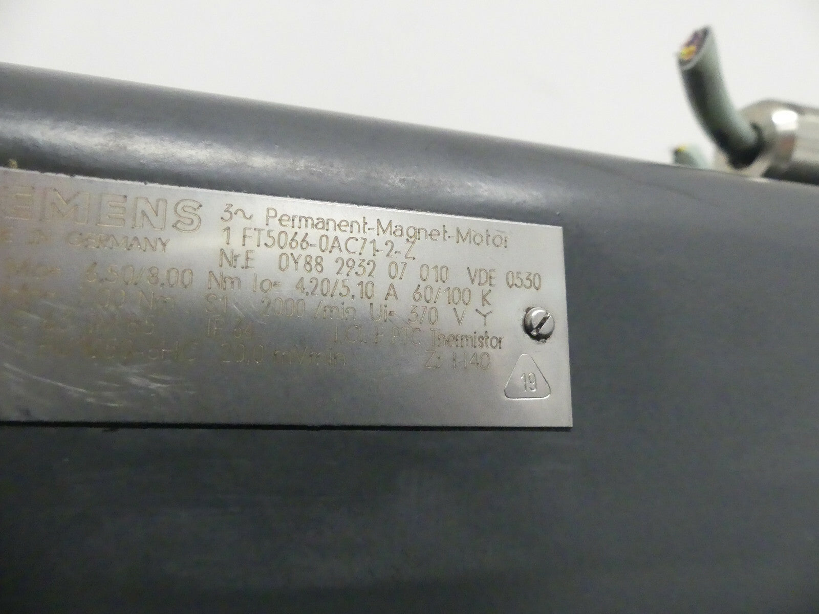 Siemens 1FT5066-0AC71-2-Z