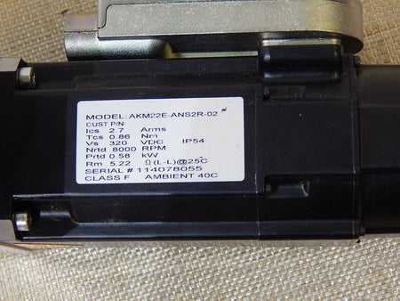 KOLLMORGEN Servomotor AKM22E-ANS2R-02 + Neugart Getriebe WPLE60  i=8