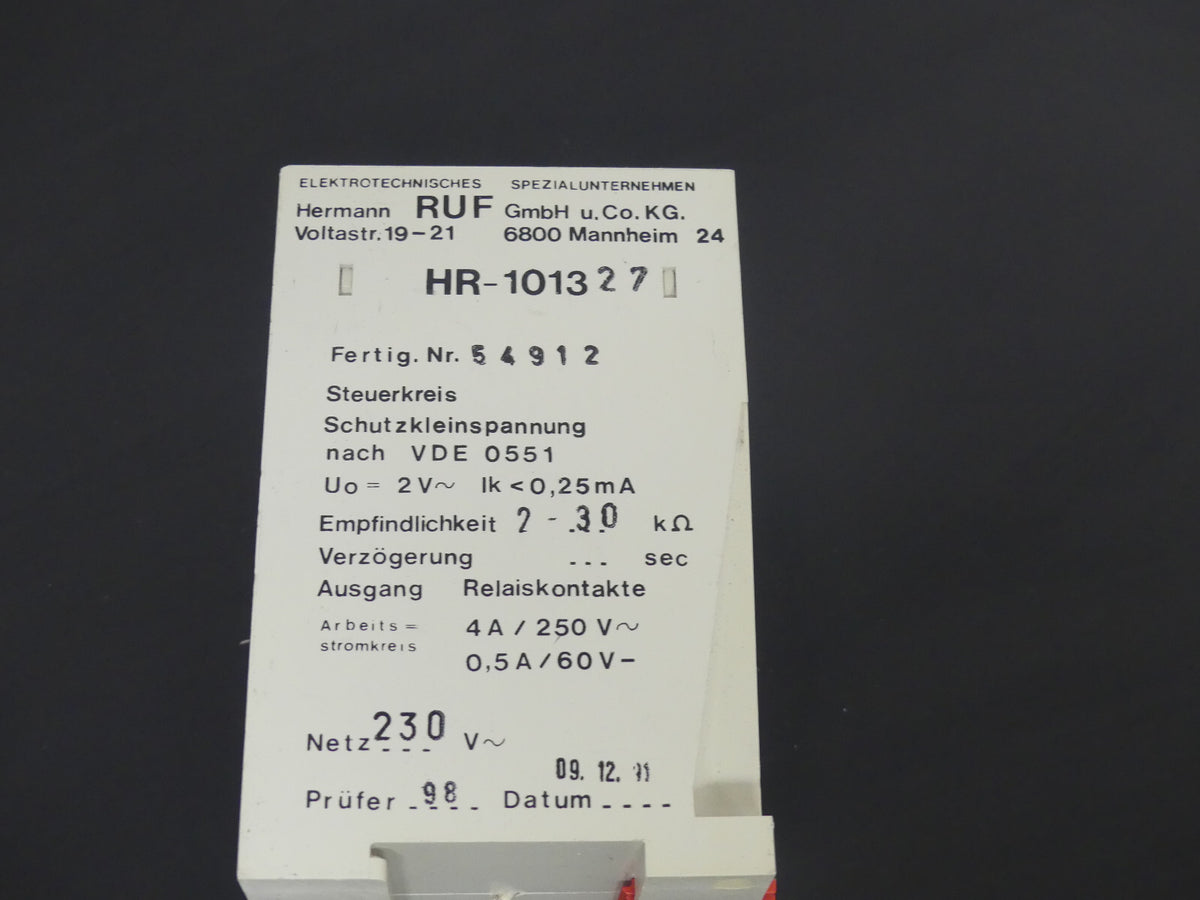 RUF HR-1013 HR1013 HR-101327 s.Bilder