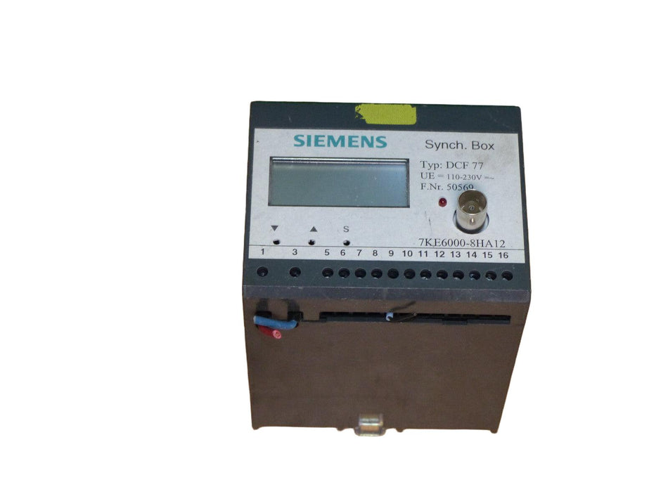 Siemens 7KE6000-8HA12     Typ: DCF 77 Sync-Box