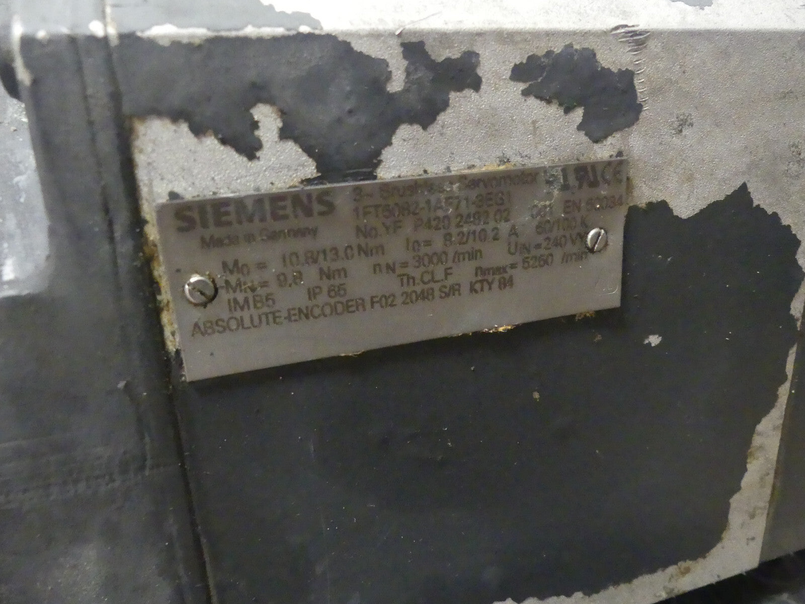 Siemens 1FT6082-1AF71-3EG1