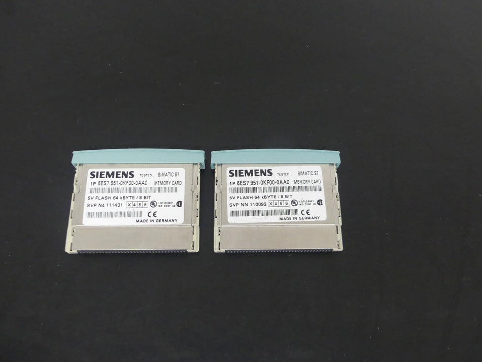 2 X SIEMENS 6ES7 951-0KF00-0AA0