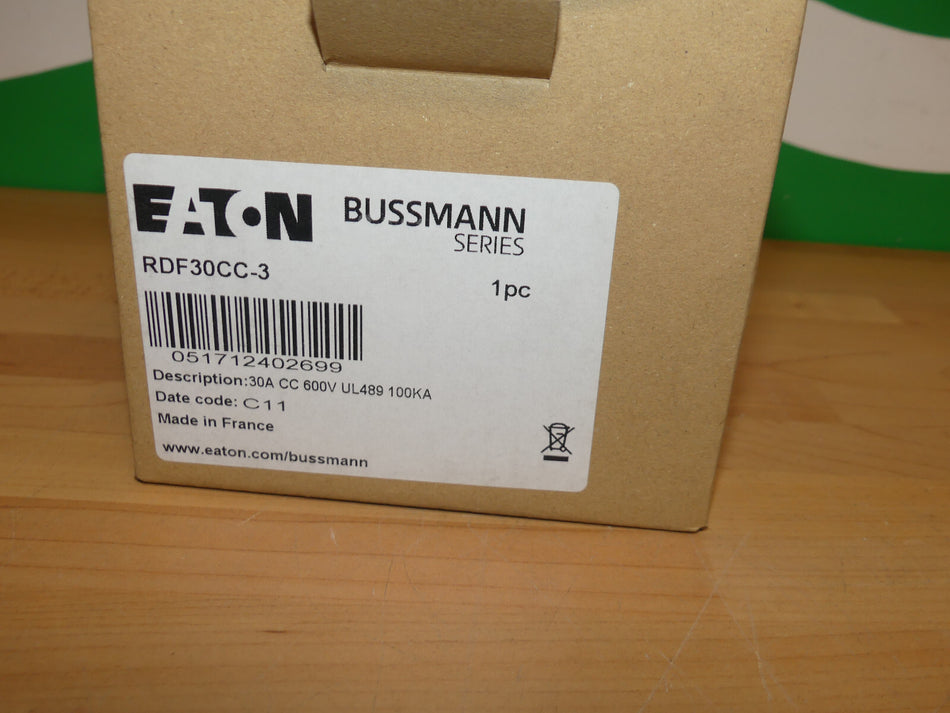 Eaton Bussmann Series RDF30CC-3