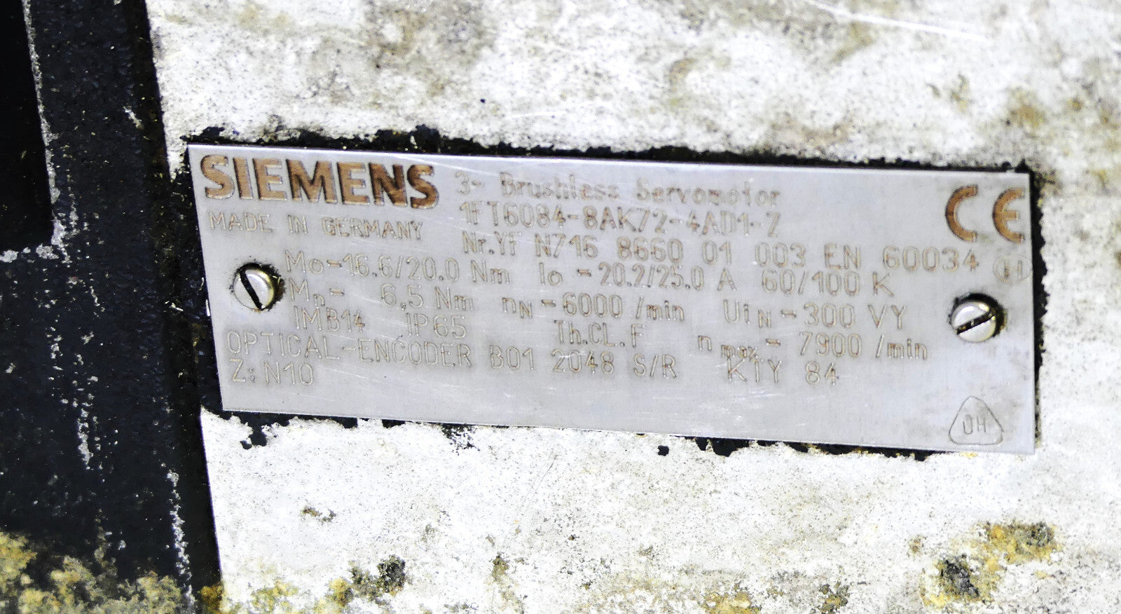 siemens 1ft6084-8ak72-4ad1-z